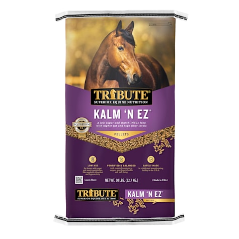 Tribute Equine Nutrition Kalm 'N EZ Pellets for Horses