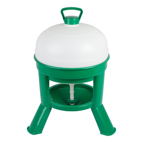 My Favorite Chicken Green Poultry Siphon Drinker with Legs