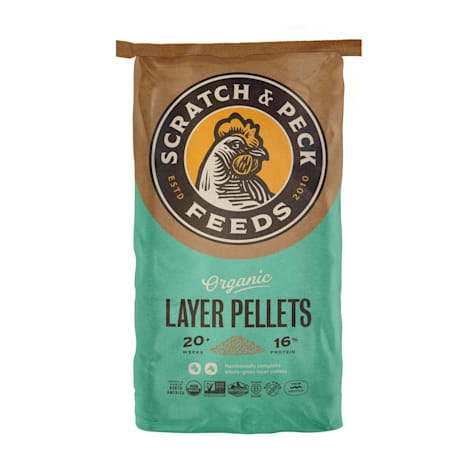 Scratch and Peck Feeds Layer Pellets Organic Chicken and Duck Feed