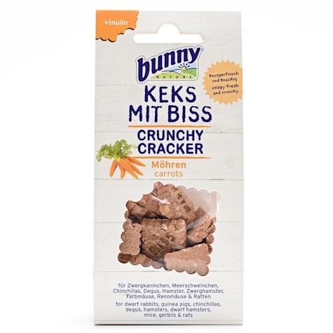 Bunny Nature Crunchy Cracker Carrots Dry Rabbit & Rodent Snack