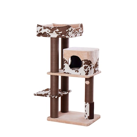 PetPals Group Cowboy Western Style Multifunctional Large Cat Tree