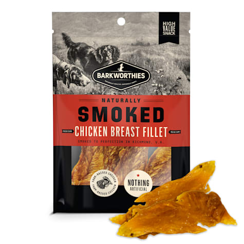 Barkworthies Smoked Chicken Fillet Dog Treats