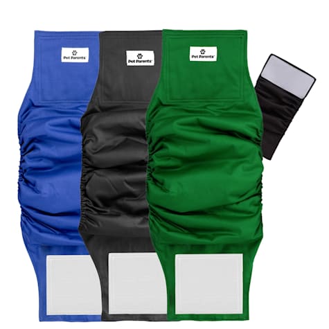 Pet Parents Washable Belly Bands + Extendrs