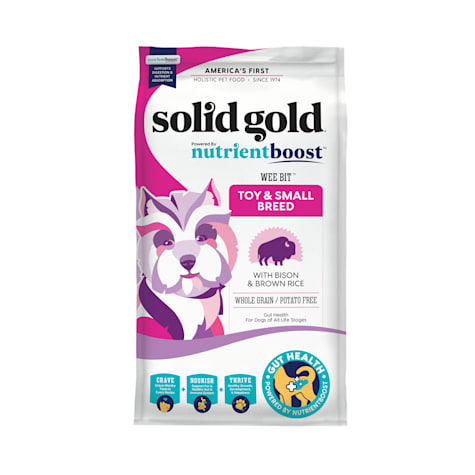 Solid Gold Nurtientboost Wee Bit Bison Dry Dog Food