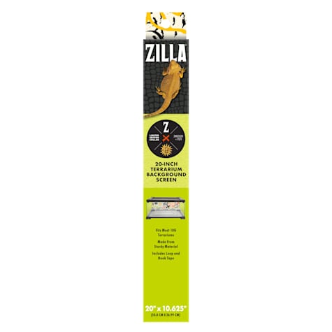 Zilla 24K Goldn Graffiti Print Terrarium Background Screen