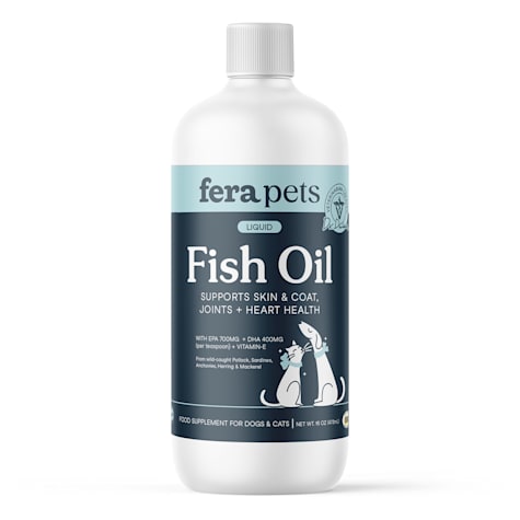 Fera Pet Fish Oil + Vitamin E Supplement for Dog & Cat