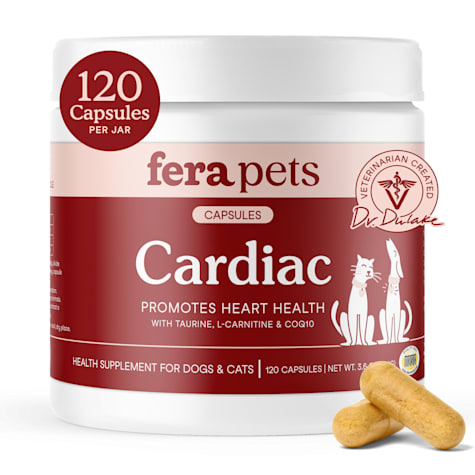 Fera Pet Salmon Flavor, Cardiac Support for Dogs & Cats