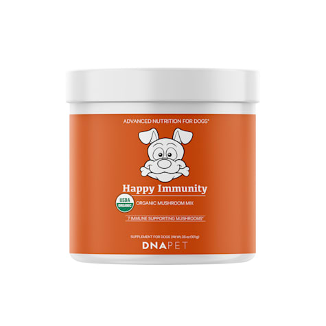 Codeage DNA PET Immune Support Mix Happy Immunity USDA Certified Organic Mushroom Powder for Dogs