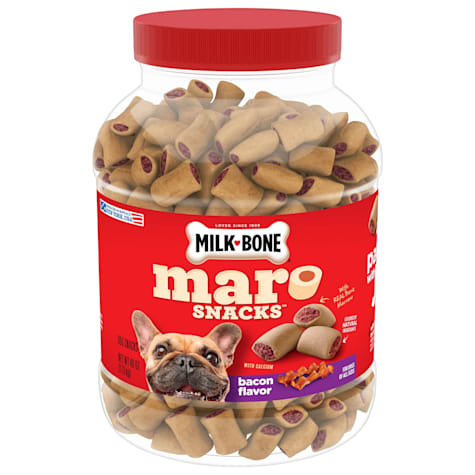 Milk-Bone MaroSnacks Bacon Flavor Small Dog Treats With Bone Marrow