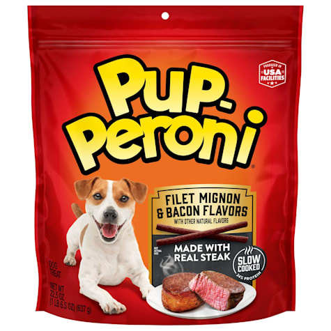 Pup-Peroni Filet Mignon & Bacon Flavor Dog Treats