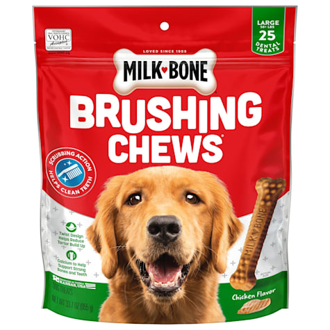 Milk-Bone Brushing Chews Large Daily Dental Dog Treats