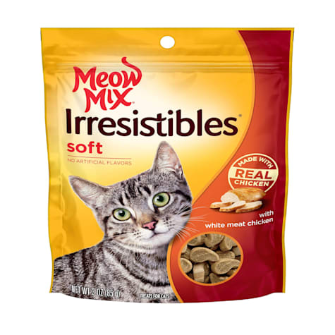 Meow Mix Irresistibles White Meat Chicken Soft Cat Treats