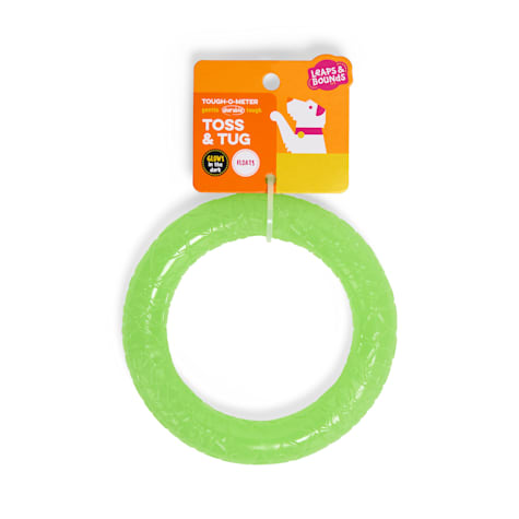 Leaps & Bounds TPR Glow Ring Dog Toy