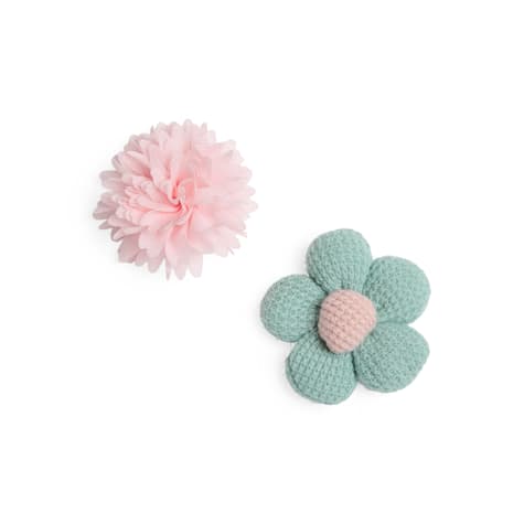 YOULY Slide-On Flower Accessory Cat Collar