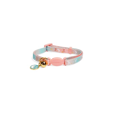 YOULY Star and Moon Kitten & Cat Collar