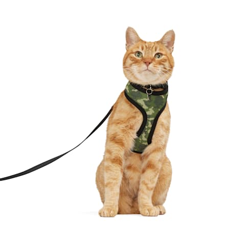YOULY Camo Mesh Cat Harness