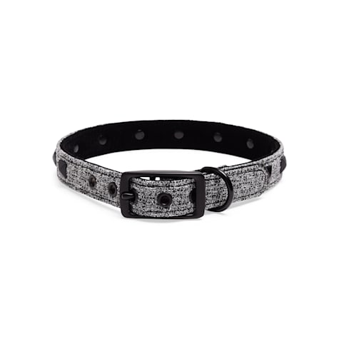 YOULY Black Stud Dog Collar