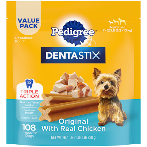 Pedigree Dentastix Original Flavor Bones Toy/Small Dog Dental Treats