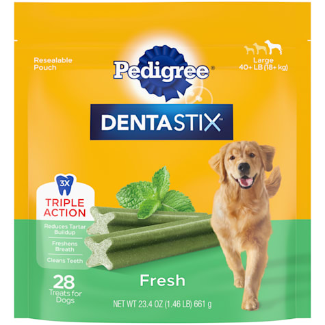 Pedigree Dentastix Fresh Flavour Breath Bones Large Dog Dental Treats