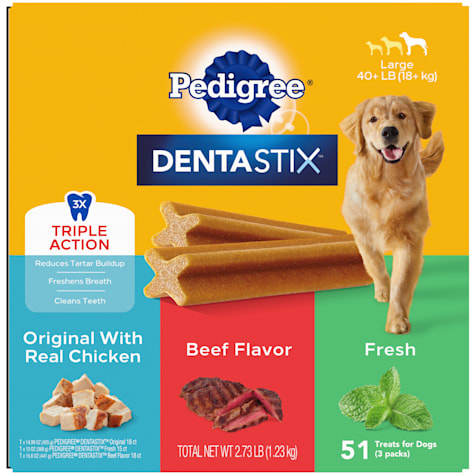 Pedigree Dentastix Original Beef & Fresh Variety Pack Large Dog Dental Treats