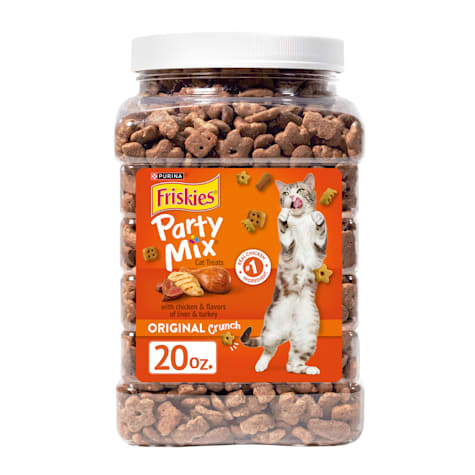 Friskies Party Mix Original Crunch Treats for Cats