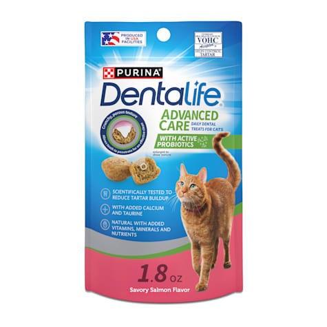 DentaLife Savory Salmon Flavor Cat Dental Treats