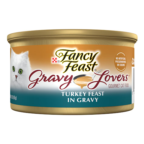 Fancy Feast Gravy Lovers Turkey Feast Grilled Gourmet in Wet Cat Food Gravy