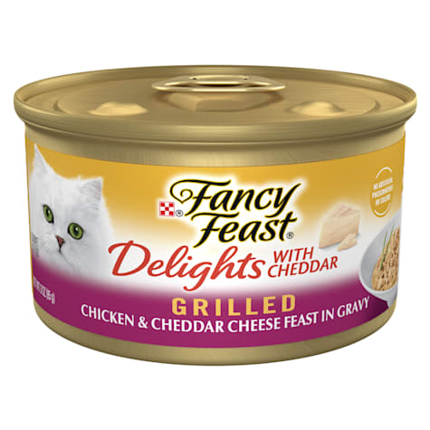 Fancy Feast Grilled Gravy Delights Chicken & Cheddar Cheese Wet Cat Food