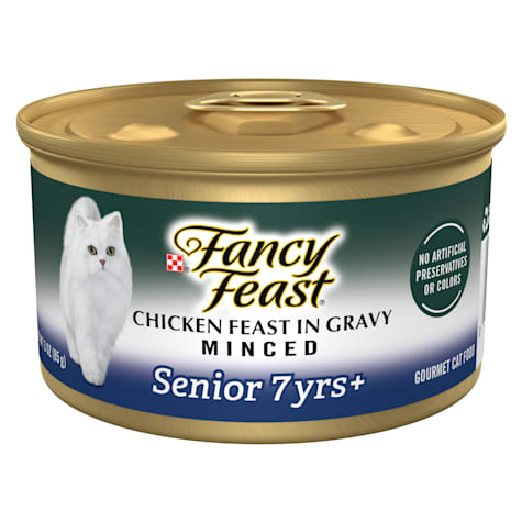 Fancy Feast High Protein Senior 7+ Chicken Minced Gravy Wet Cat Food