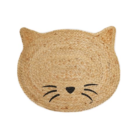 EveryYay Cat Face Jute Placemat