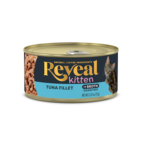 Reveal Limited Ingredient Natural Grain Free, Tuna Fillet in Broth Wet Food for Kitten