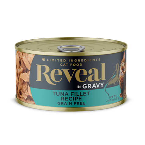 Reveal Limited Ingredient Natural Grain Free, Tuna in Gravy Wet Food for Cats