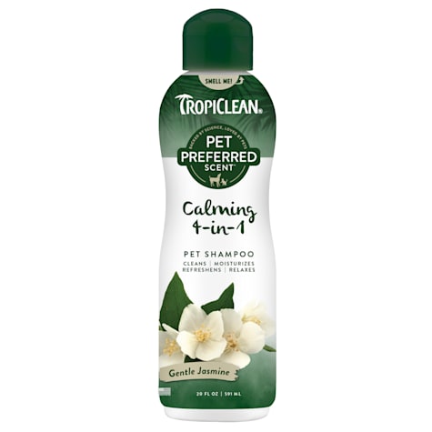 TropiClean Pet Preferred Gentle Jasmine Calming Shampoo for Dogs & Cats