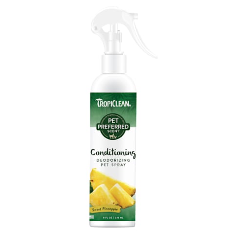 TropiClean Pet Preferred Pineapple Conditioning Deodorizing Spray for Dogs & Cats