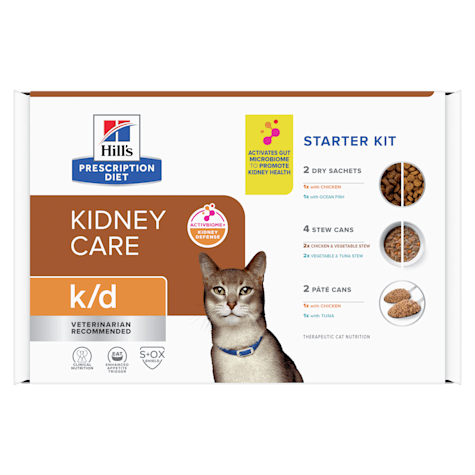 Hill's Prescription Diet k/d Kidney Care Starter Kit Variety Pack Cat Food