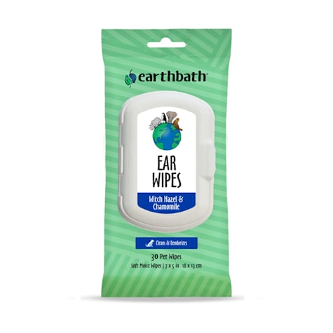 Earthbath Soft Ear Wipes for Pets