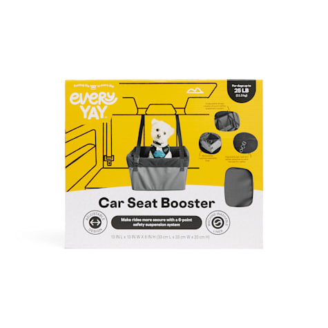 EveryYay Road Trippin' Grey Car Booster Seat