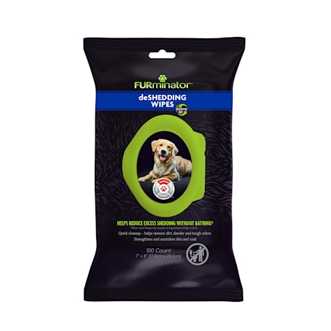 FURminator DeShedding Grooming Wipes for Dogs