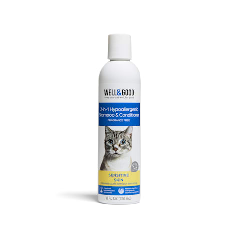 Well & Good 2-in-1 Hypoallergenic Cat Shampoo & Conditioner