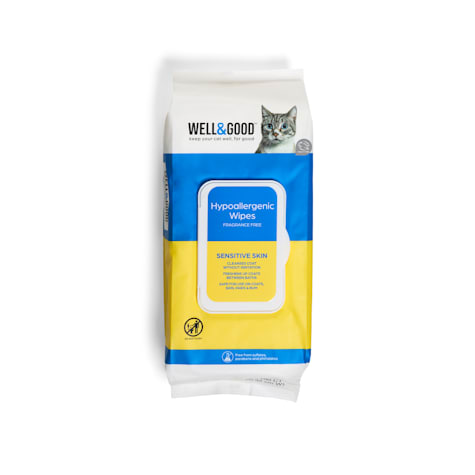 Well & Good Hypoallergenic Cat Wipes