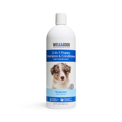 Well & Good 2-in-1 Tearless Puppy Shampoo and Conditioner