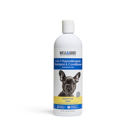 Well & Good 2-in-1 Hypoallergenic Dog Shampoo & Conditioner