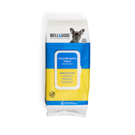 Well & Good Hypoallergenic Dog Wipes