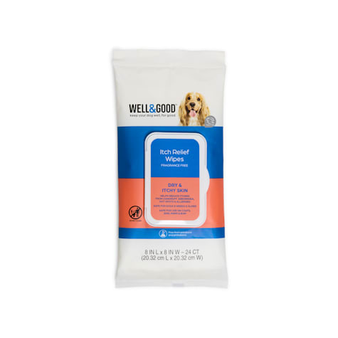 Well & Good Itch Relief Dog Wipes