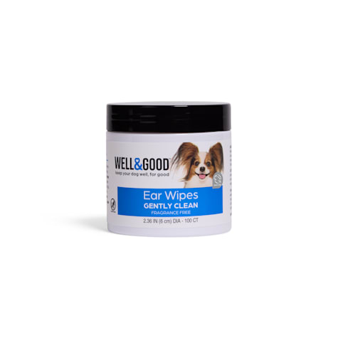 Well & Good Small Dog Ear Wipes