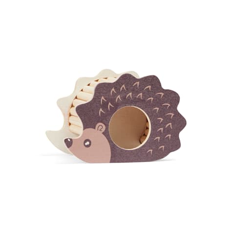 EveryYay Hedgehog Wooden Hideaway for Small Animals