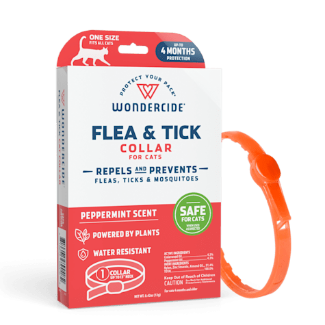Wondercide Flea & Tick Collar for Cats with Natural Essential Oils