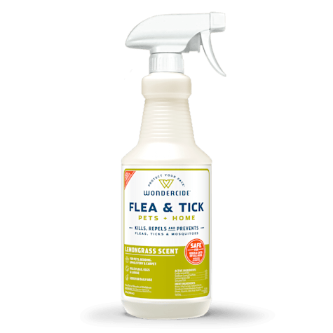 Wondercide Lemon Flea & Tick Spray for Pets Plus Home with Natural Essential Oils