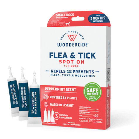 Wondercide Flea & Tick Spot on for Small Dogs with Natural Essential Oils