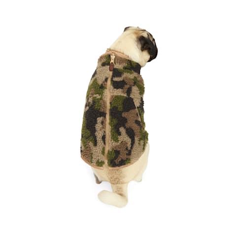 Reddy Faux-Shearling Reversible Vest for Dogs